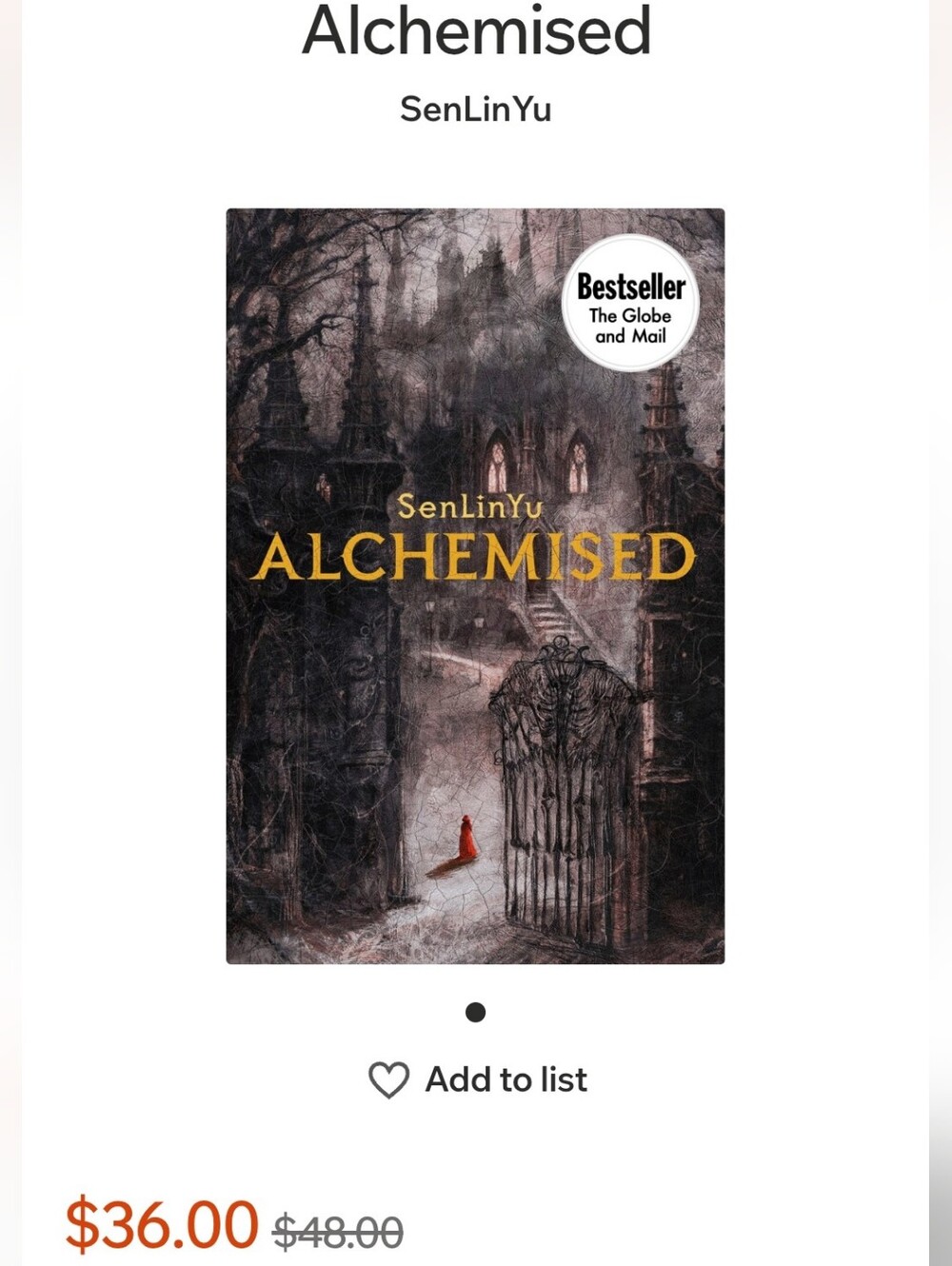 Hard Cover - Alchemised